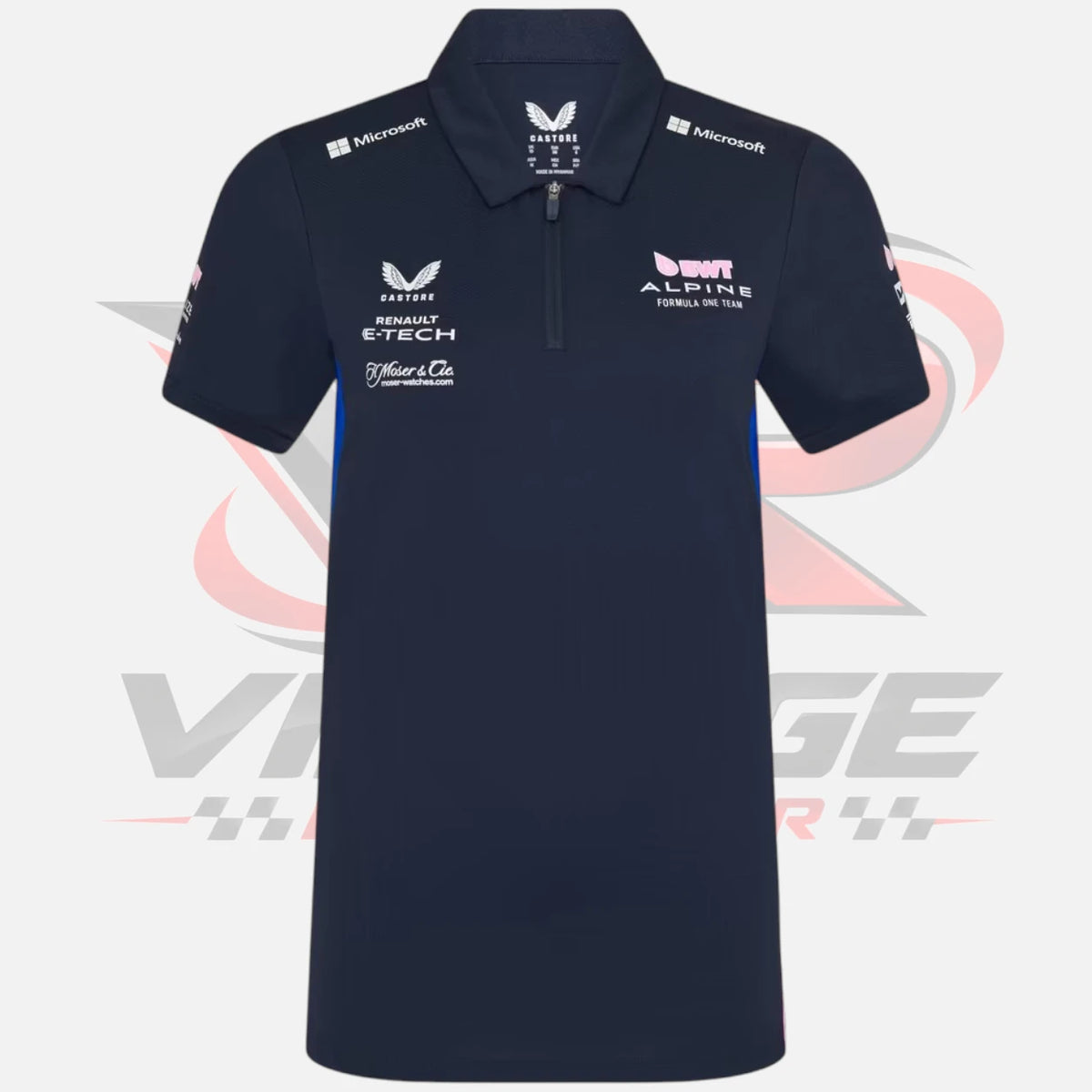F1 Alpine Racing Team Polo Shirt 2025 - Navy