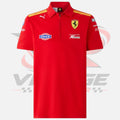 F1 Ferrari Hypercar Polo Shirt 2026 Red