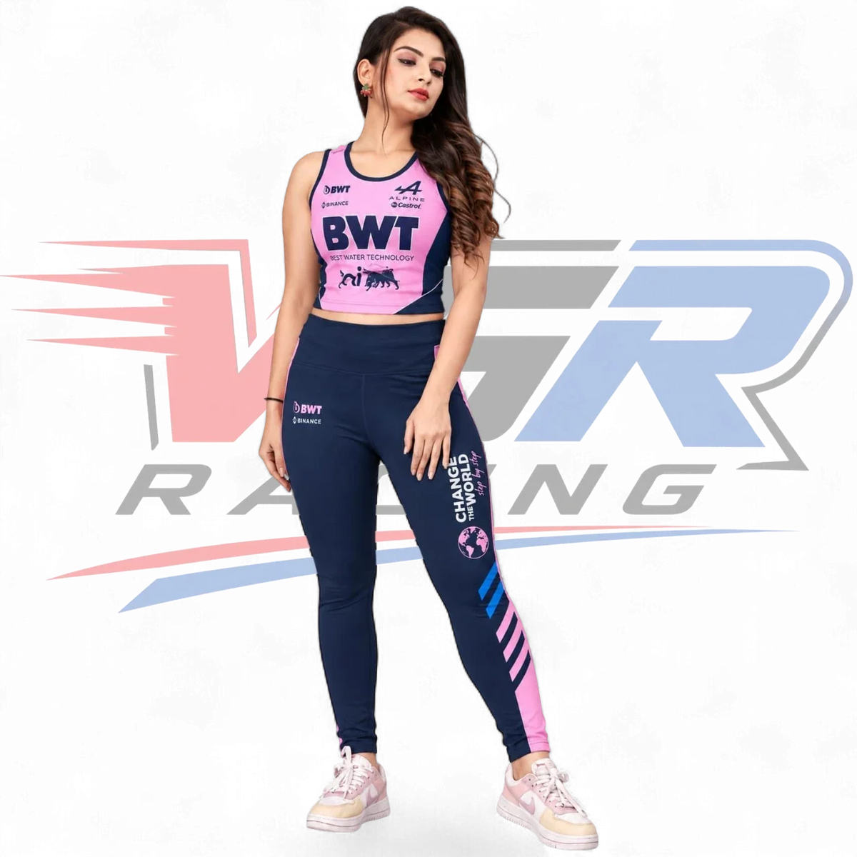 2026 F1 Team Alpine BWT Women's Yoga Set Pink