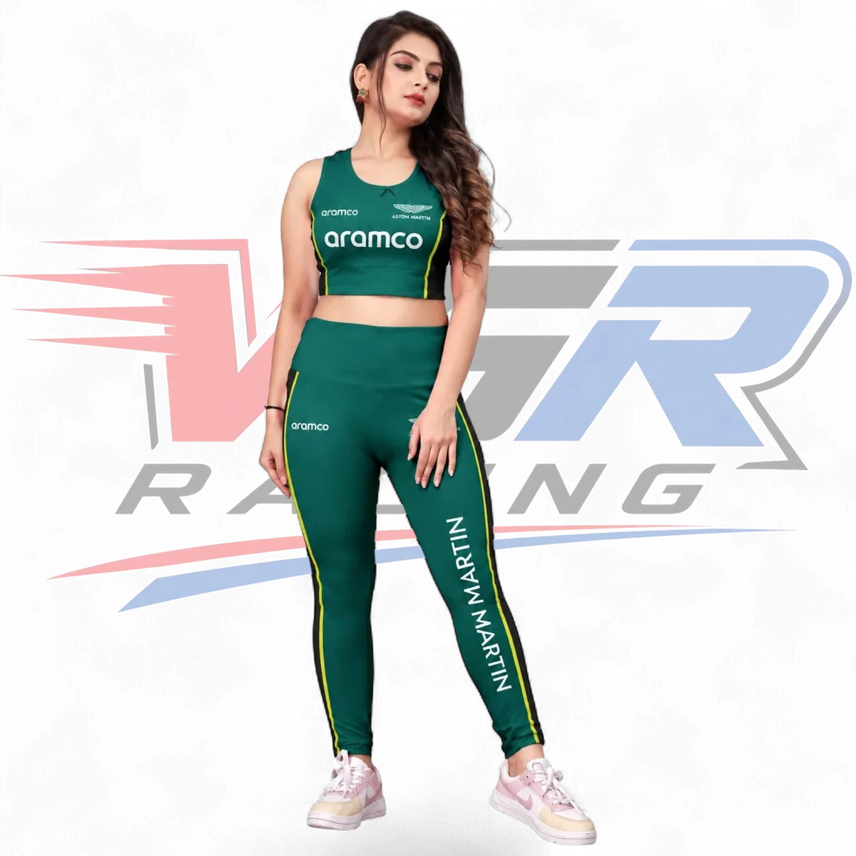 2026 F1 Team Aston Martin Women's Yoga Set Green