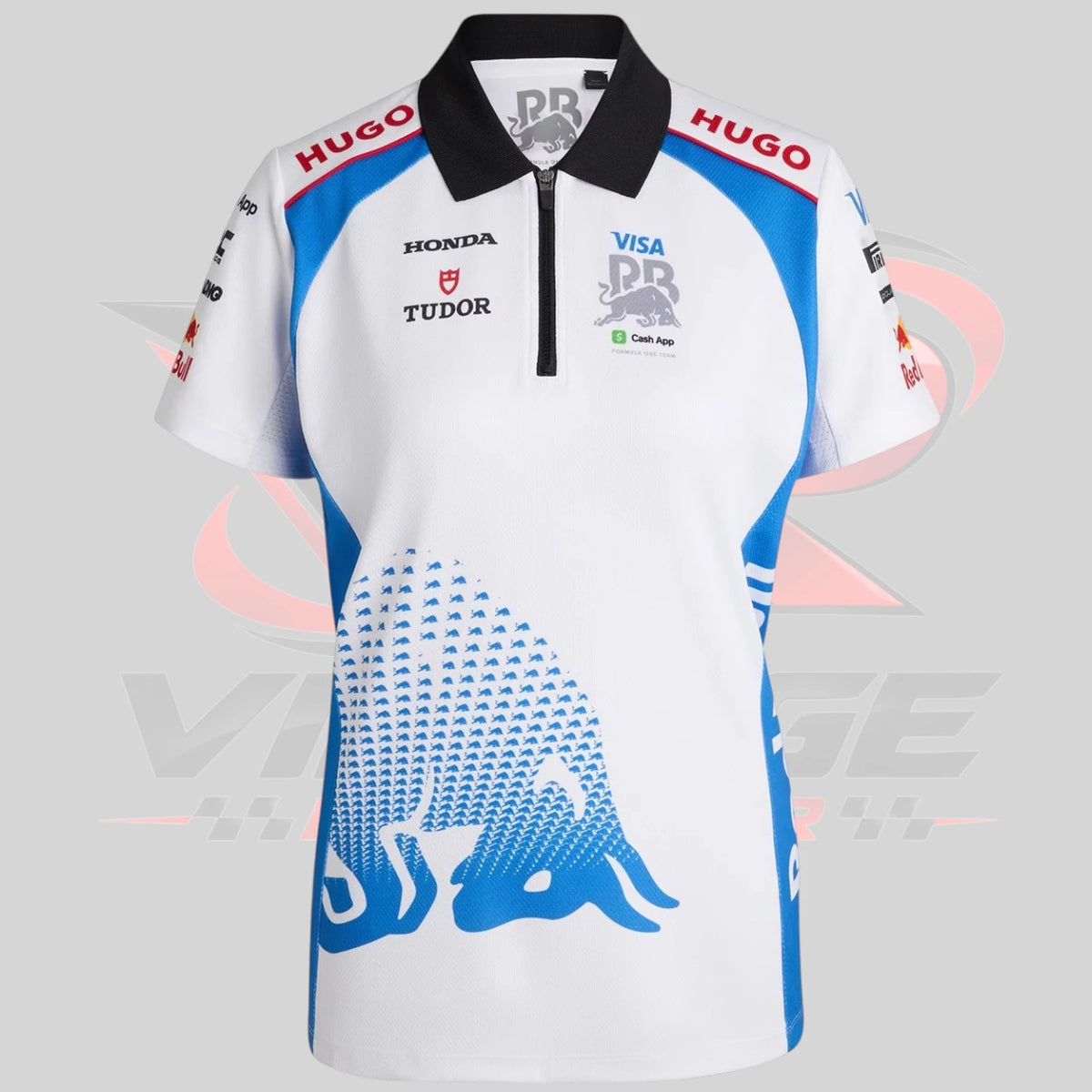 F1 Racing Bulls  Racing Team Polo Shirt - White