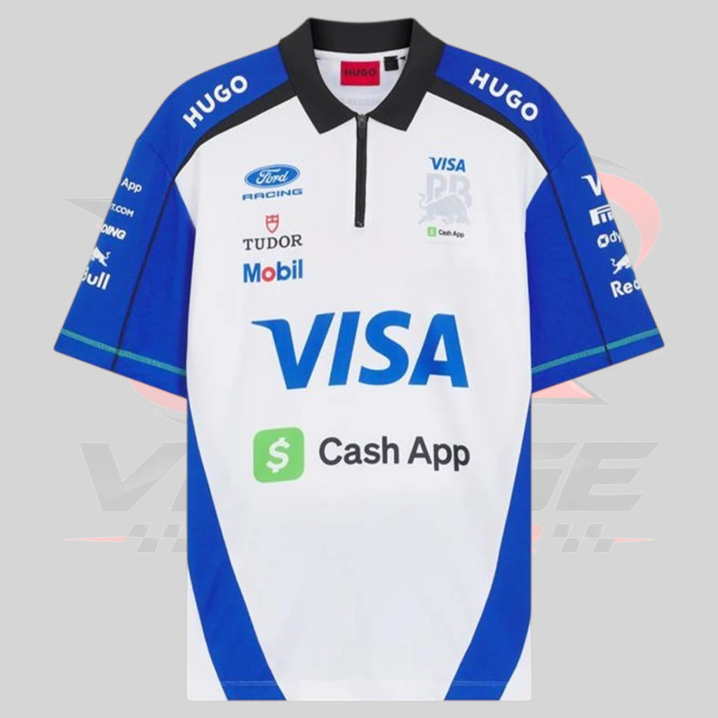 Visa Cash Team Racing Bulls F1 Racing Polo Shirt 2026