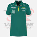 Aston Martin Aramco Cognizant F1 2025 Team Polo - Shirt