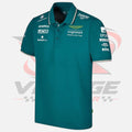 Aston Martin Formula 1 team Polo- Shirt Green