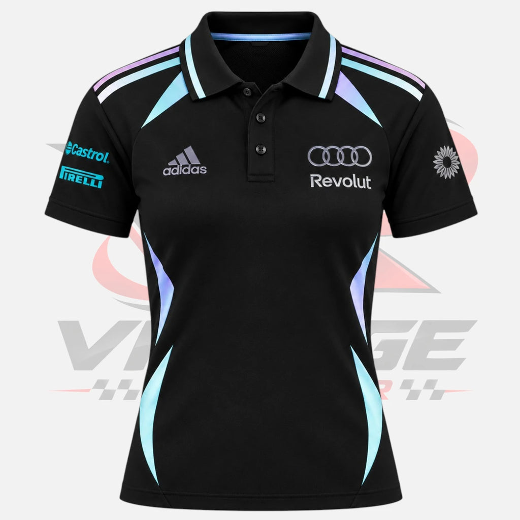 F1 Team Audi Racing polo-Shirt Black Replica 2026