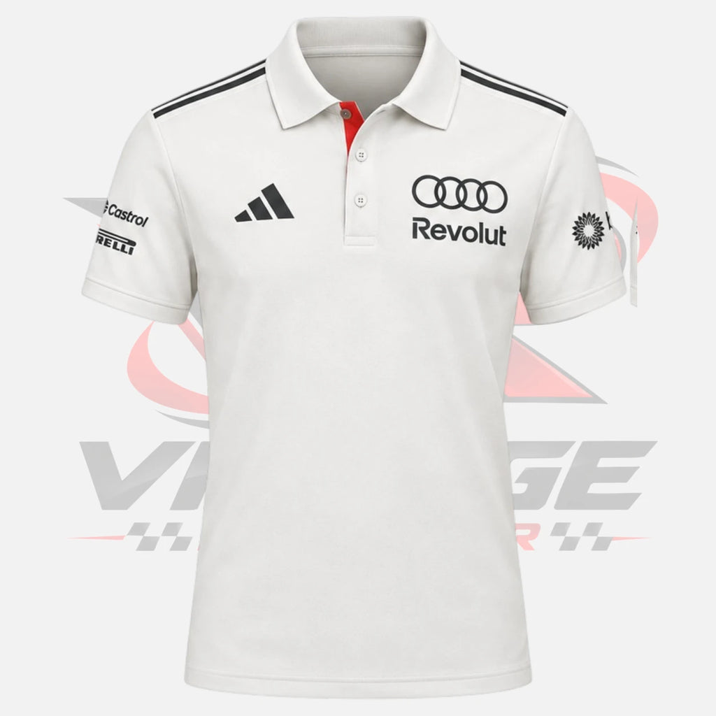 F1 Team Audi Racing polo-Shirt White Replica