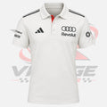 F1 Team Audi Racing polo-Shirt White Replica