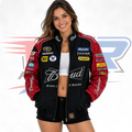 Budweiser Vintage Racing Jacket - NASCAR Black Edition