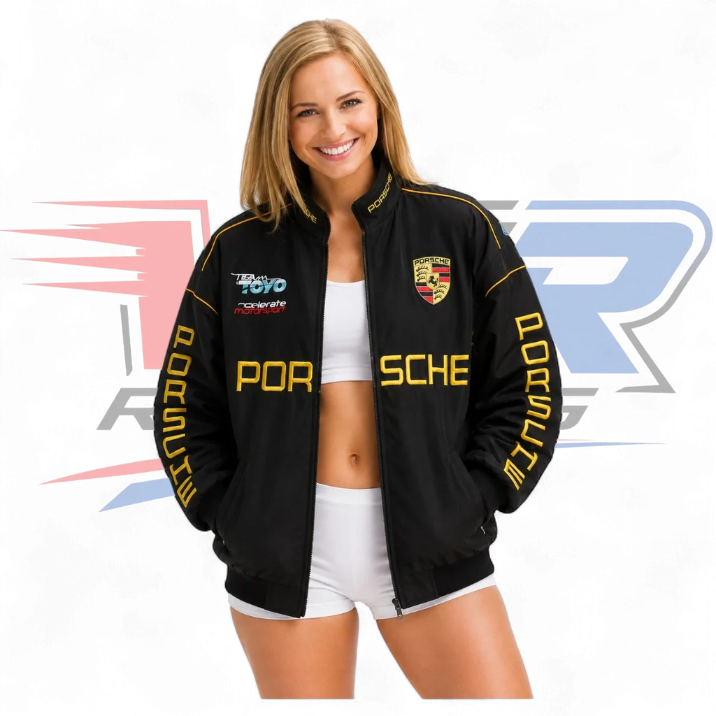 Porsche TOYO F1 Vintage Jacket Black