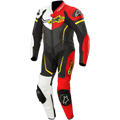 Youth GP Plus 1-Piece Leather Suit Black