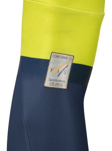 Iconic Kids' GS Race Suit  Acid Lime
