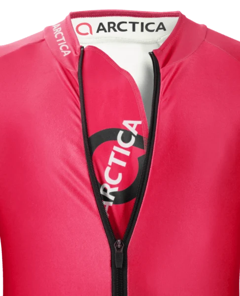 Iconic Kids' GS Race Suit Hot Pink