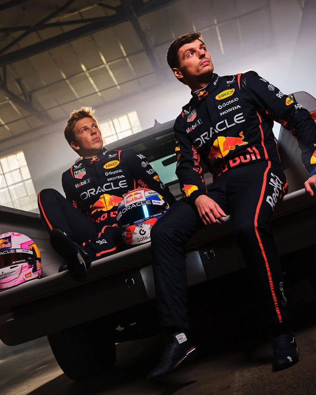 New 2025 Max Verstappen Oracle F1 Red Bull Racing Suit