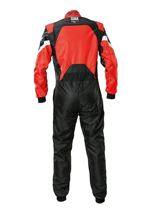 OMP KS-3X ART KIDS Kart Overall Black-Red