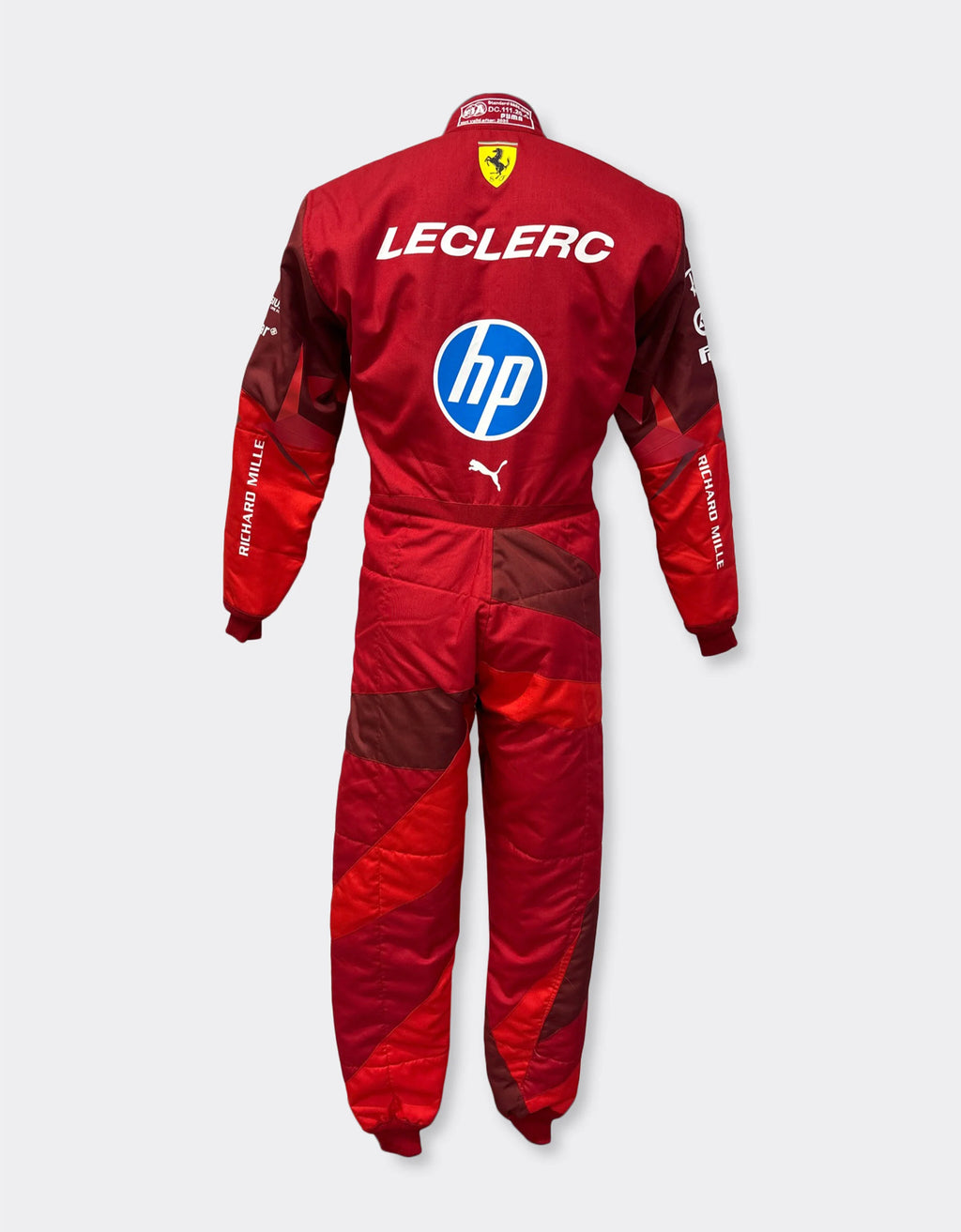 Charles Leclerc Puma for Scuderia Ferrari HP Las Vegas 2025 race suit