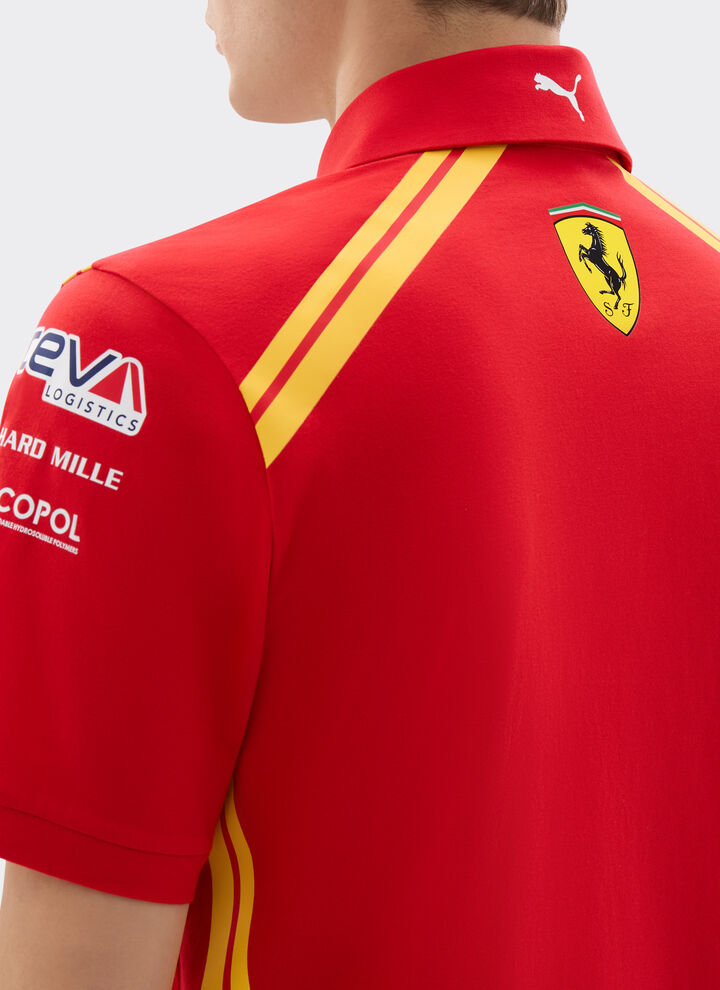 F1 Ferrari Hypercar Polo Shirt 2026 Red