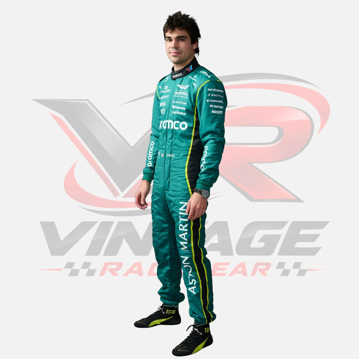 2026 Lance Stroll Team Aston Martin F1 Racing Suit Replica