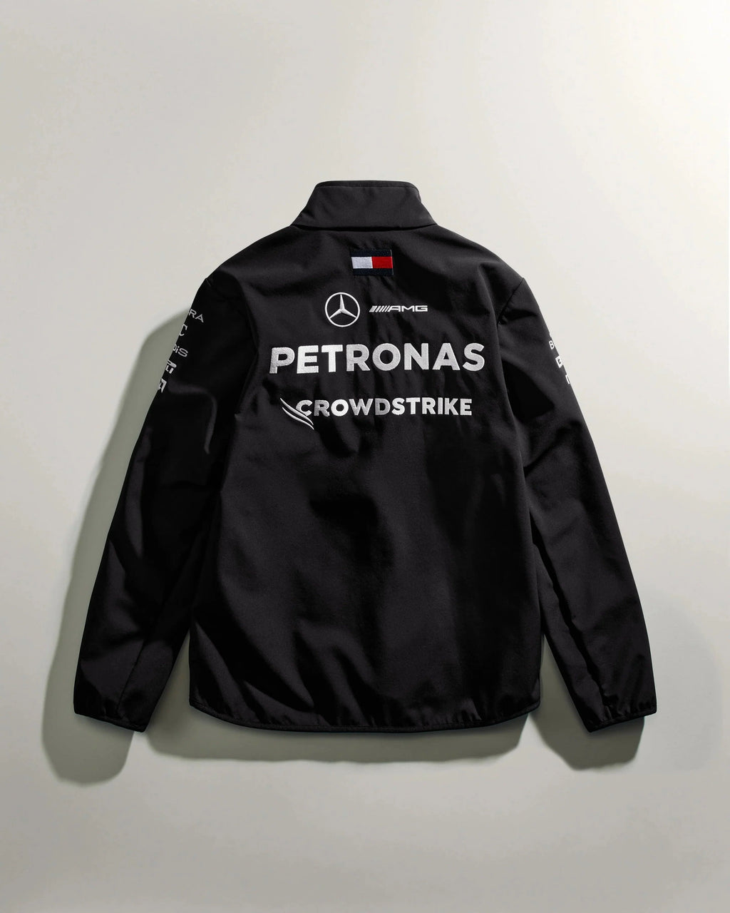 Men's 2024 Team Softshell Jacket Black - Vintage Racegears