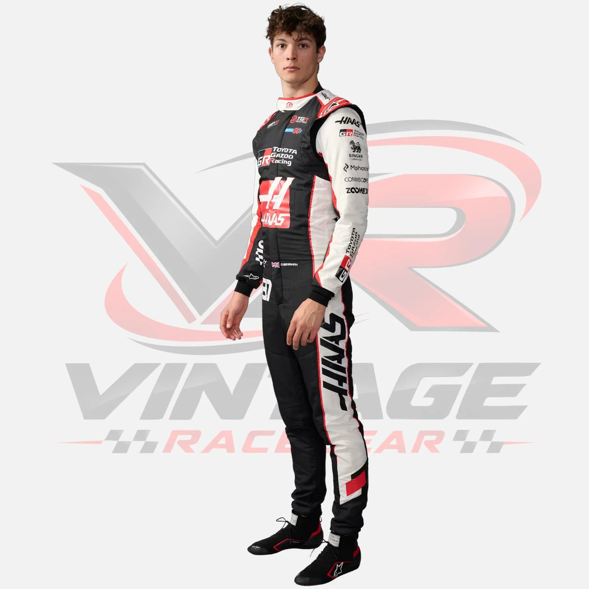 2026 Oliver Bearman Team Haas F1 Racing Suit Replica