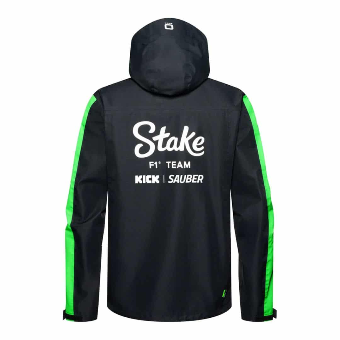 Stake F1 Kick Sauber 2024 Men's Team Rain Jacket