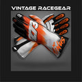 273 SUPERSONIC Fluo Gloves Orange/Black/White