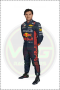 2023 Sergio Perez F1 RedBull Race Suit - Vintage Racegears
