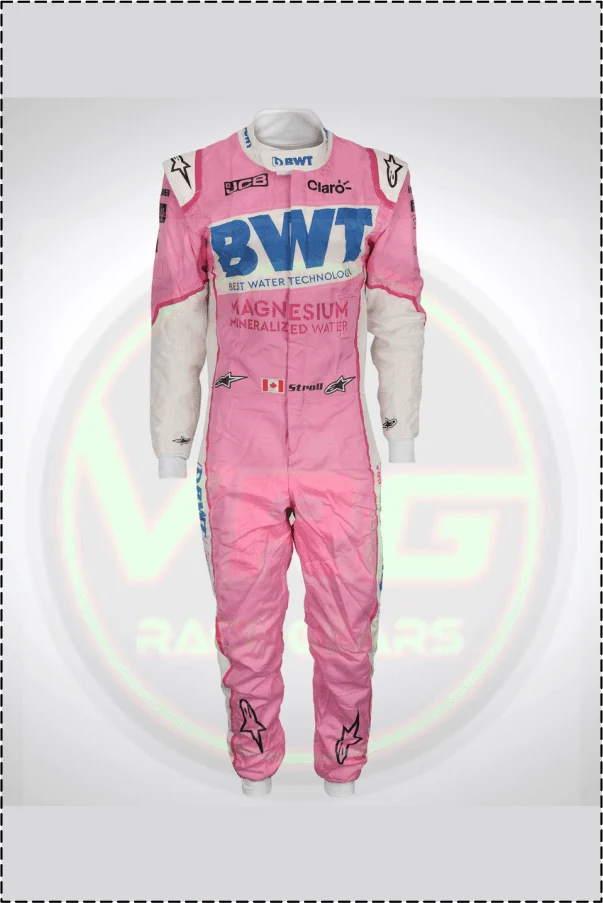 2020 Sergio Perez F1 BWT Race Suit - Vintage Racegears