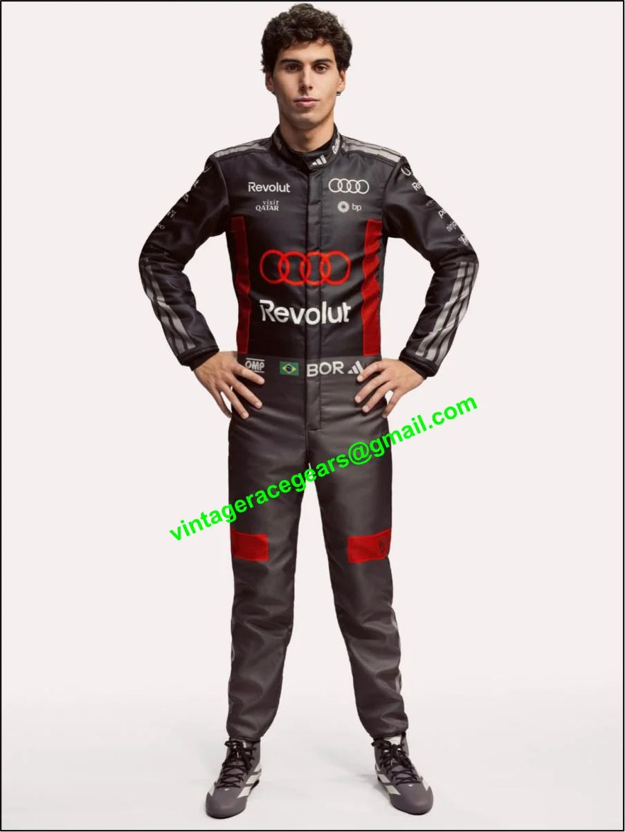 New 2026 Gabriel Bortoleto Team Audi F1 Racing Suit