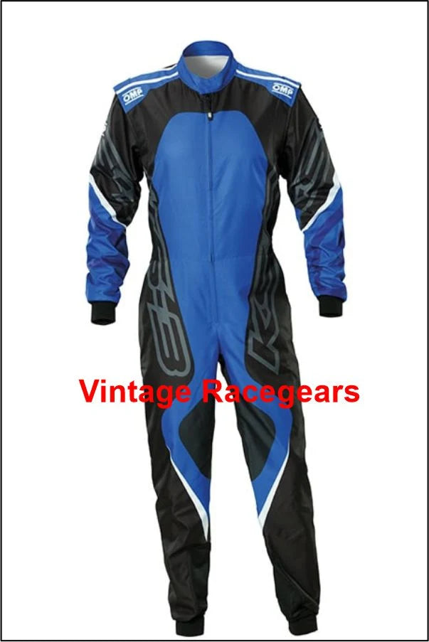 OMP KS-3X Art Kart Suit Blue