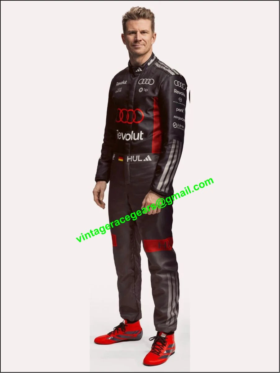 New 2026 Nico Hulkenberg Team Audi F1 Racing Suit