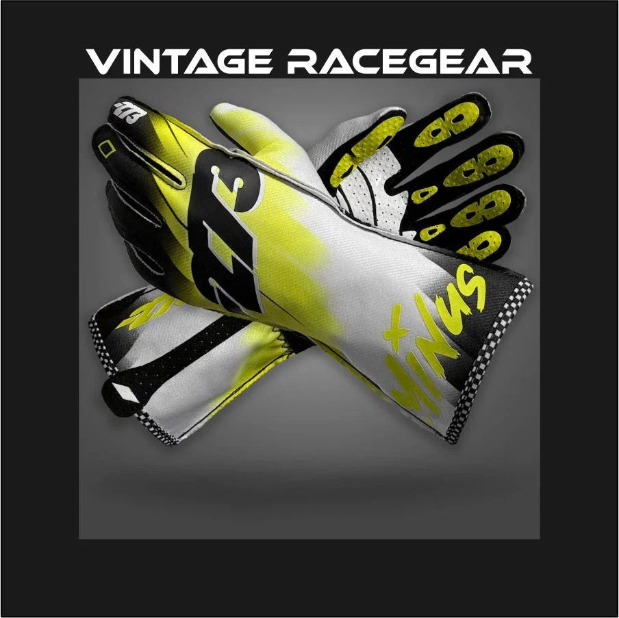 273 SUPERSONIC Fluo Gloves Yellow/Black/White