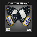 273 x AYRTON SENNA Gloves Black
