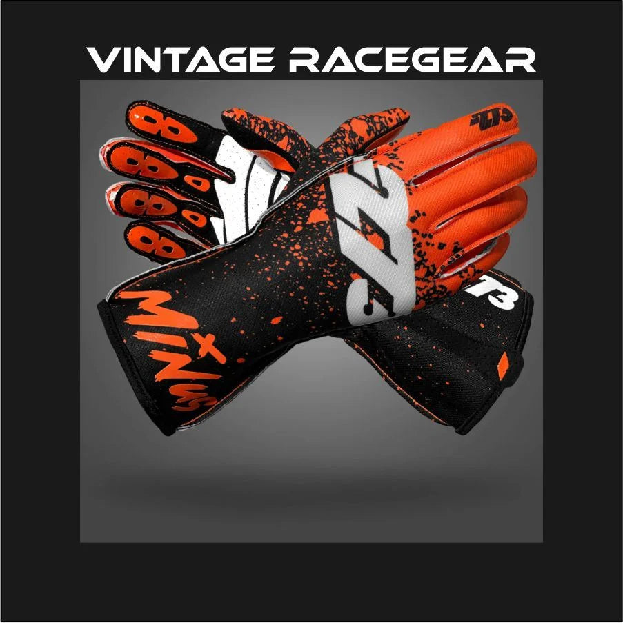 273 DRIP Fluo-Gloves Orange/Black