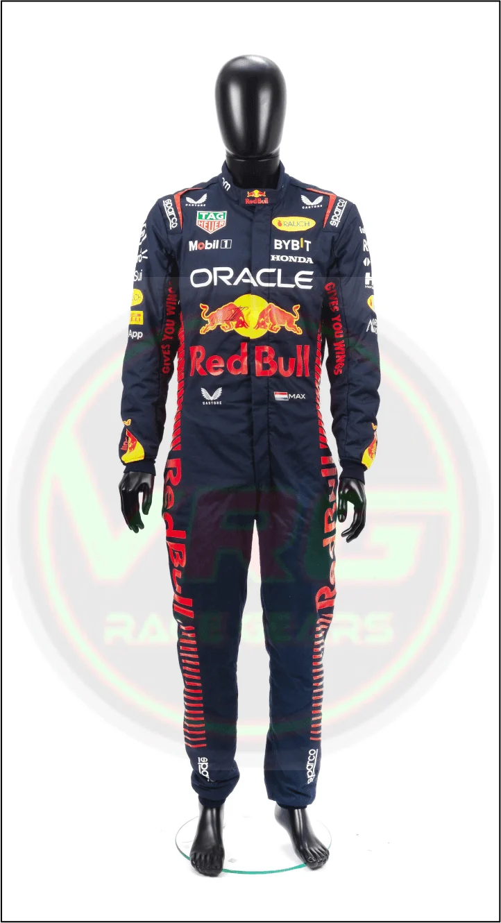 2023 Max Verstappen F1 Red Bull Race Suit - Vintage Racegears