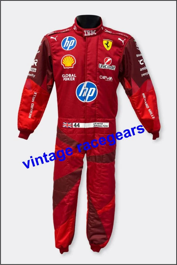 Lewis Hamilton Puma for Scuderia Ferrari HP Las Vegas 2025 race suit