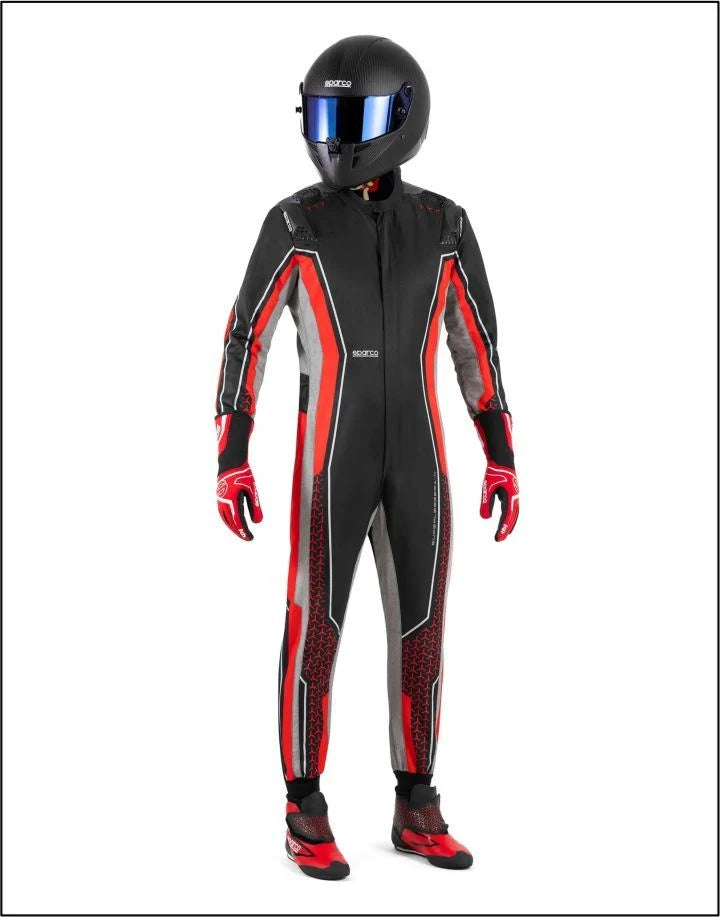 2025 Sparco Superleggera k Karting  Suit Red Black