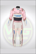 2018 Sergio Perez F1 BWT Race Suit - Vintage Racegears