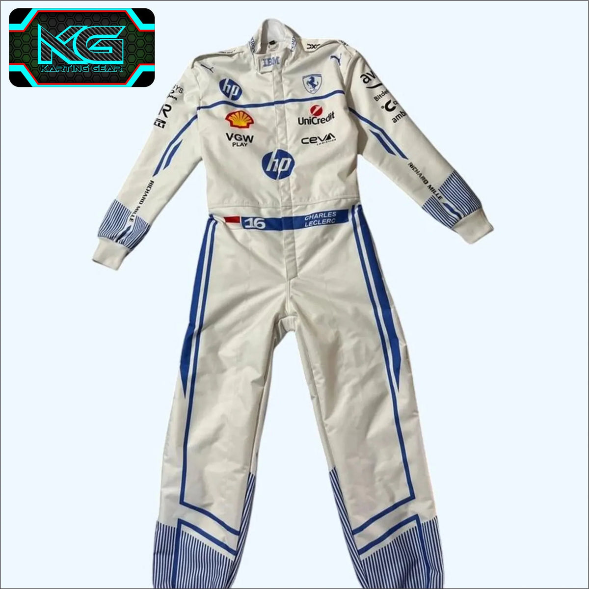 Scuderia Ferrari HP 2025 Charles Leclerc F1 Race Suit - Monaco GP