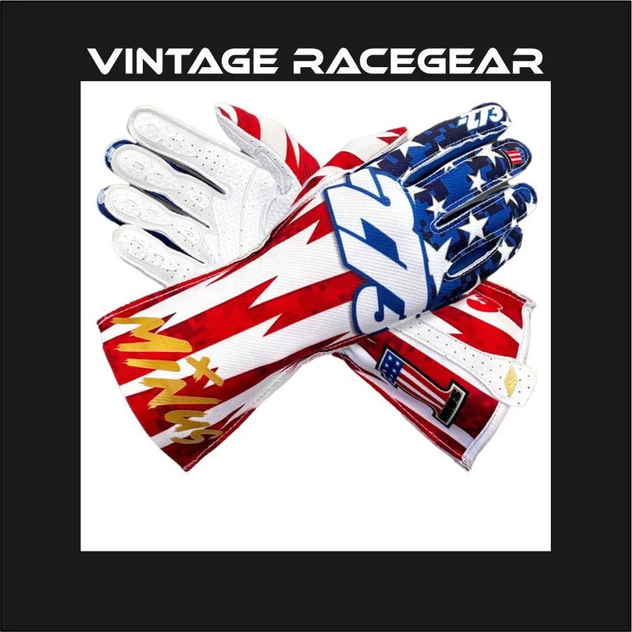 273 Gloves Kart Racing Gloves White