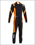 2025 Sparco Thunder Advanced, Karting Suit Orange Black
