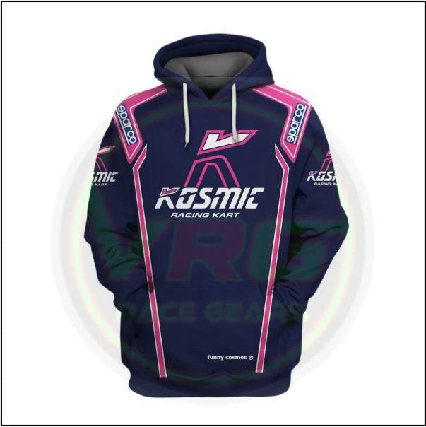 Kosmic Sparco Hoodies Blue - Vintage Racegears