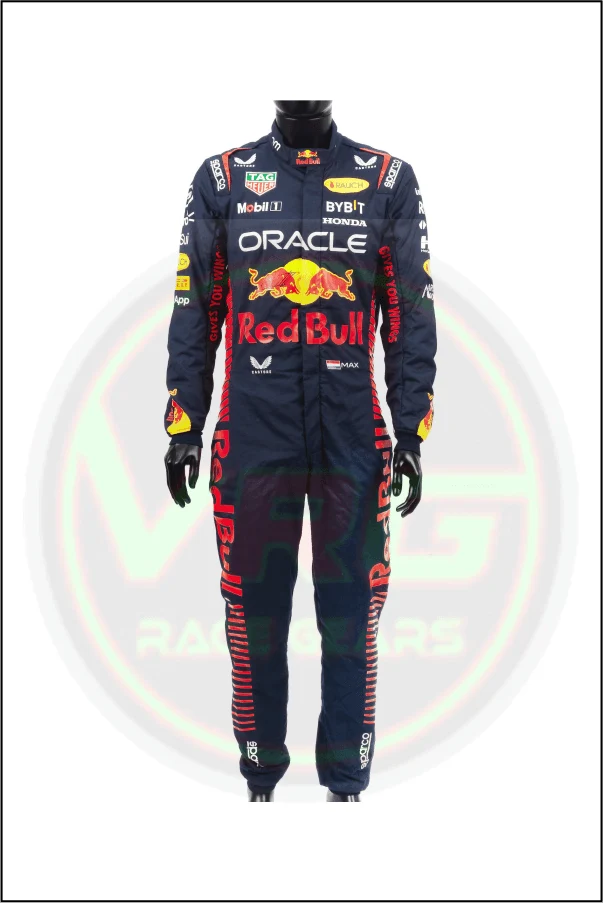 2023 Max Verstappen F1 Red Bull Race Suit - Vintage Racegears
