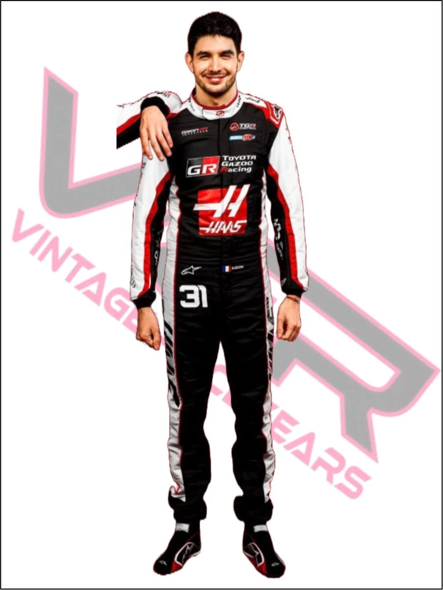 New 2026 Esteban Ocon Haas F1 Race Suit