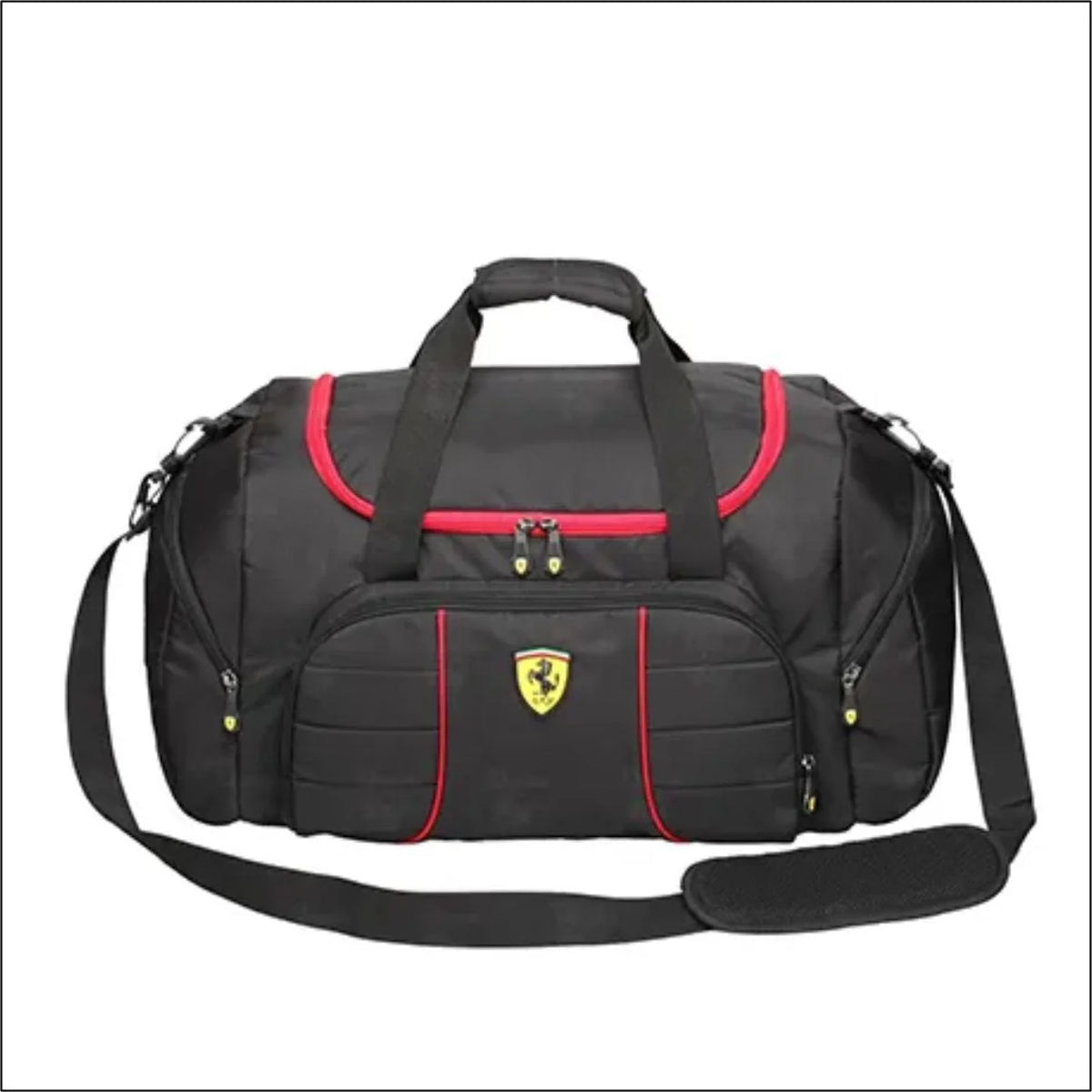 Ferrari Duffle Bag in Black