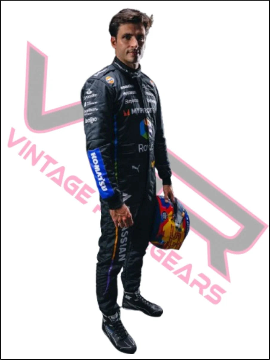 NEW 2026 Carlos Sainz Williams F1 Team F1 Race Suit Replica