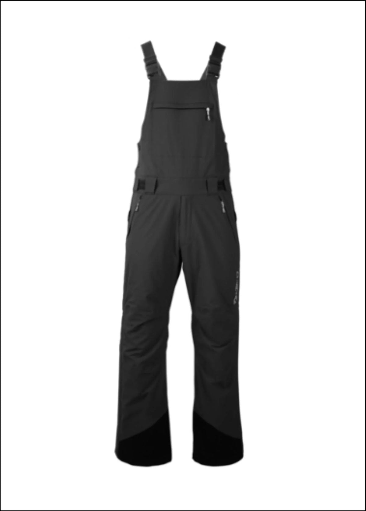 Arctica Bib Overall Adult Side Zip Pants Black