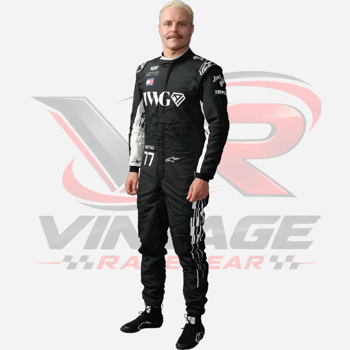 2026 Valtteri Bottas Team Cadillac F1 Racing Suit Replica