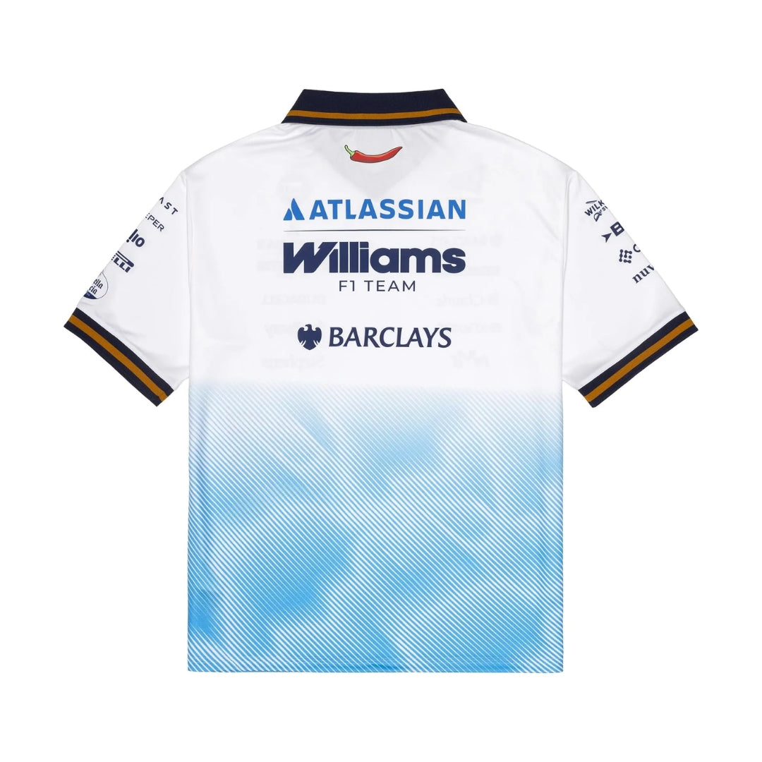 Carlos Sainz Madrid GP Williams F1 Racing Replica Team Polo-Shirt