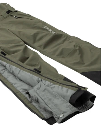 Bib Overall Adult Side Zip Pants Green