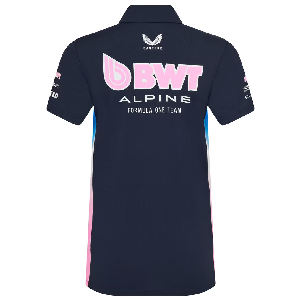 F1 Alpine Racing Team Polo Shirt 2025 - Navy